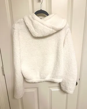 90 Degrees by Reflex White Sherpa Jacket thumbnail 2