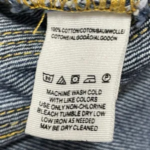 Free People We The Free Over the Rainbow Blue Bootcut Flare Denim Jeans Size 27 thumbnail 5