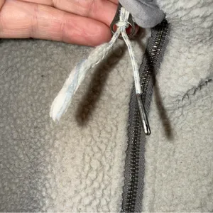 Vuori Womens Alpine Sherpa‎ Cream/Grey Size XS thumbnail 5