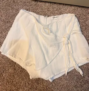 Wrap-Front Women’s Shorts with Side Tie thumbnail 1