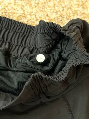 Lululemon Hotty Hot Shorts Black 3.5” Inseam Lined Run Gym Size 6 thumbnail 8