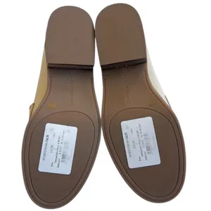 Like New Lucky Brand Leather Floriss Loafers Cream Size 7 thumbnail 9