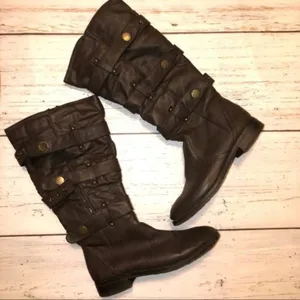 Avenue Women's Dark Brown Wide Calf Boots Size 8 thumbnail 11