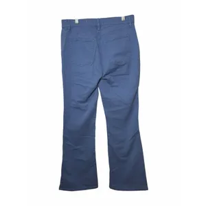 Loft Blue Utility Flare Pants High Rise Stretch Size 29 P Minimalist Coastal‎ thumbnail 4