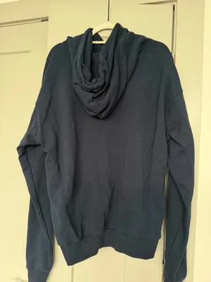 Lonely Ghost Navy Blue Pullover Hoodie - XL thumbnail 4