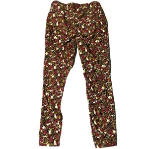 Free People We The Free Women Size 26 Sun Chaser Floral High Rise Corduroy Pants thumbnail 7