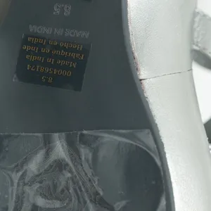 Free‎ People. Brooklyn Ankle Strap Silver Metallic Platform Sandal. 8.5 thumbnail 10