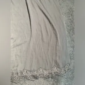 Aerie gray nightgown slip dress small thumbnail 3