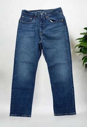 Levi’s 501 Buttonfly Straihht Leg Jeans Size 27 thumbnail 1