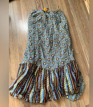 NWT Kopal Anthropologie dress made in India Medium thumbnail 6