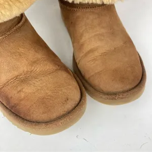 UGG Classic Chestnut Brown Boots Size 5 Genuine Leather/Sheepskin thumbnail 7