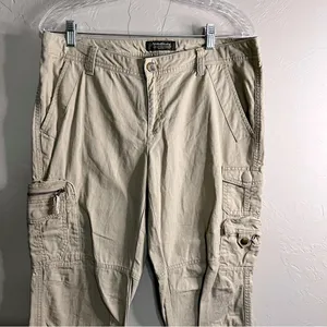 Eddie Bauer Tan‎ Cargo Rip Stop Outdoor Pants thumbnail 3