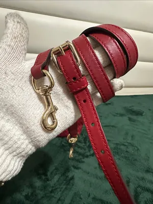 Gucci Micro Guccissima 2-Way Bag in Dark Red thumbnail 11