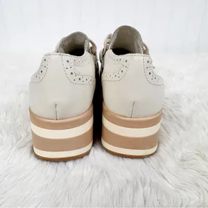 DOLCE VITA Jhenee Platform Loafer Sneakers Size 7.5 Beige Cream Slip On Casual‎ thumbnail 3