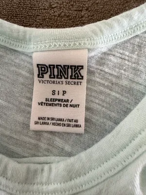 Mint Green Victoria's Secret PINK Tank Top thumbnail 4