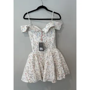 NWT House of CB Elida Off the Shoulder Minidress Size Small thumbnail 9
