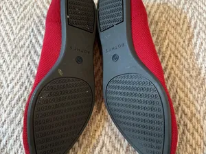 Rothy’s Red The Point Flats | Size 8 thumbnail 5