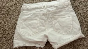 Daily Rituals White Denim Cutoff Jean Shorts thumbnail 3