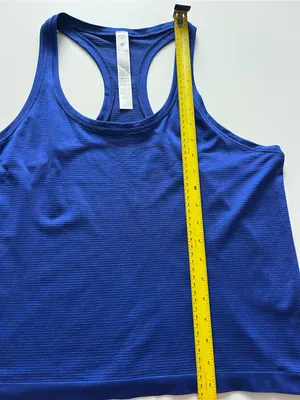 lululemon athletica Swiftly Racerback Tank Top 2.0 Beach Ball Blue-Size 12 thumbnail 7