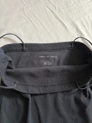 American Eagle Navy Blue Ribbed tank thumbnail 2