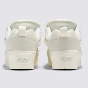 NEW Vans Knu Stack Women's Platform Shoes Vintage Suede Marshmallow thumbnail 8