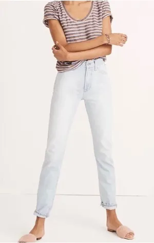 Madewell The Perfect Vintage High‎ Rise Jean in Fitzgerald Wash Size 24 thumbnail 1