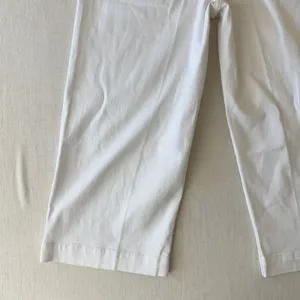 Maeve Anthropologie The Colette Wide Leg Crop Pants Women 16W White thumbnail 5