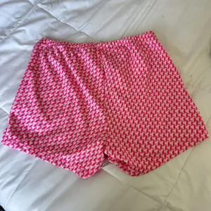 NiVO Golf Tennis Hike Walk Shorts Womens Medium M Pink White‎ Geometric Gym Yoga thumbnail 7