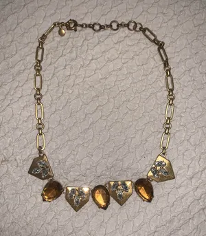 J.Crew Jewel Statement Necklace thumbnail 1