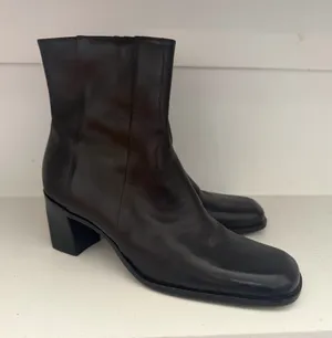Gianni Bini Black Heeled Booties Size 8 thumbnail 1