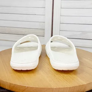 Crocs Classic Perforated Slide Sandals White 5‎ Mens 7 Womens thumbnail 5