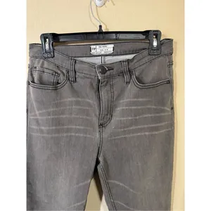 Free People stretchy gray wash jeans thumbnail 2