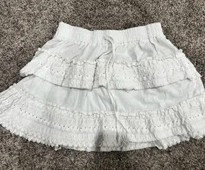 Vici ivory lace skirt  thumbnail 1