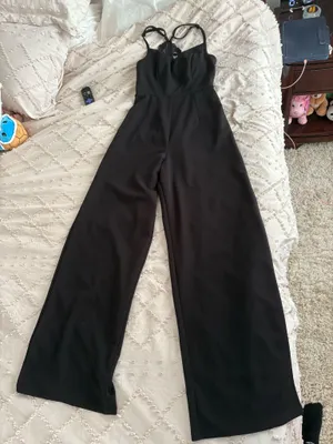 Francesca's Jumpsuit Black thumbnail 1