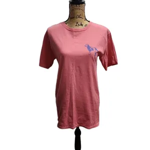 ComfortWash‎ TShirt Womens Size SmallPink Short Sleeve Dog Logo Y2K Graphic thumbnail 3