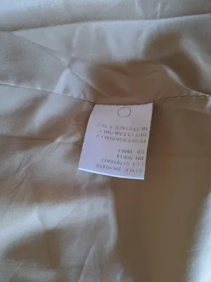 Elie Tahari Beige Polished Cotton Double Breasted Snap Blazer Size 10 Fits S/M thumbnail 9