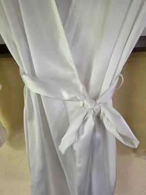 Betsey Johnson White Satin Lace Short Robe XS/S thumbnail 7