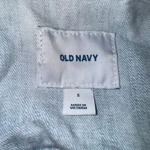Old Navy Light Wash Denim Jacket Size Small thumbnail 5