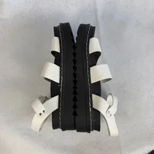 Madden‎ Girl Doral White Black Chunky Platform Strappy Sandals Women US 8.5 thumbnail 9