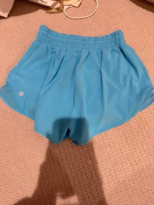 Blue Lululemon Shorts Hotty Hot 2.5" thumbnail 2