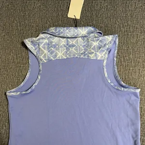 Adidas Women’s Golf Fashion Print Sleeveless Polo thumbnail 6