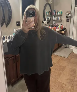 Old Navy Waffle Knit Pullover thumbnail 1