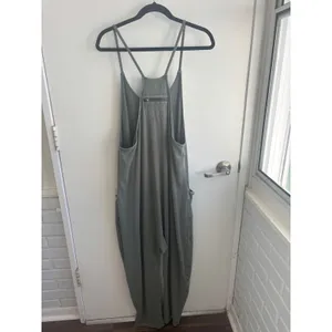 FP Movement Free People Hot Shot Onesie Medium jumpsuit oversized boho gorpcore thumbnail 4