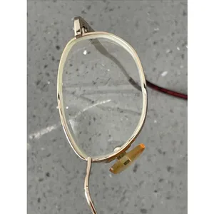 Boulevard Boutique Eyeglasses Frames ONLY B4152 44-20-135 Gold GD Round thumbnail 14
