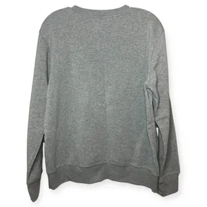 Stay‎ Spooky Halloween Ghost Sweatshirt Gray Crewneck Pullover Large Cozy Fall L thumbnail 4