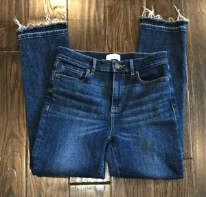 LOFT jeans high rise straight size 4 thumbnail 1