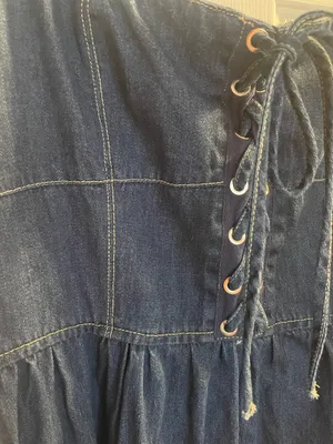 NWOT Altar'd State Denim Styled Midi Dress thumbnail 2
