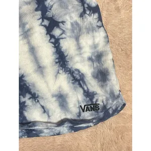 Vans Sweat shorts, Women's Size A Blue Tye Dy‎ logo, drawstring Bin11 thumbnail 2