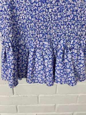 Altar’d State Floral Print Smocked Top Size M thumbnail 5