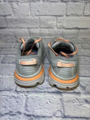 Hoka One One Bondi 7 Womens 9 D WIDE Running Shoes Harbor Mist Running Athletic thumbnail 11